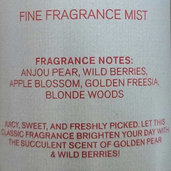 New! Bath & Body Works Scents 8 FL OZ Mist Spray Collection 3PC Bundle - Picture 3 of 4